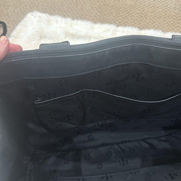 Tory Burch Black Organizer Tote - Picture 6 of 16